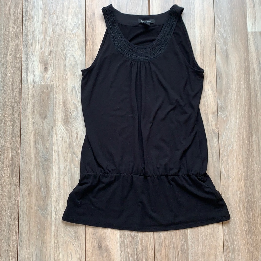 Excellent condition WHBM  size Small Black Tunic